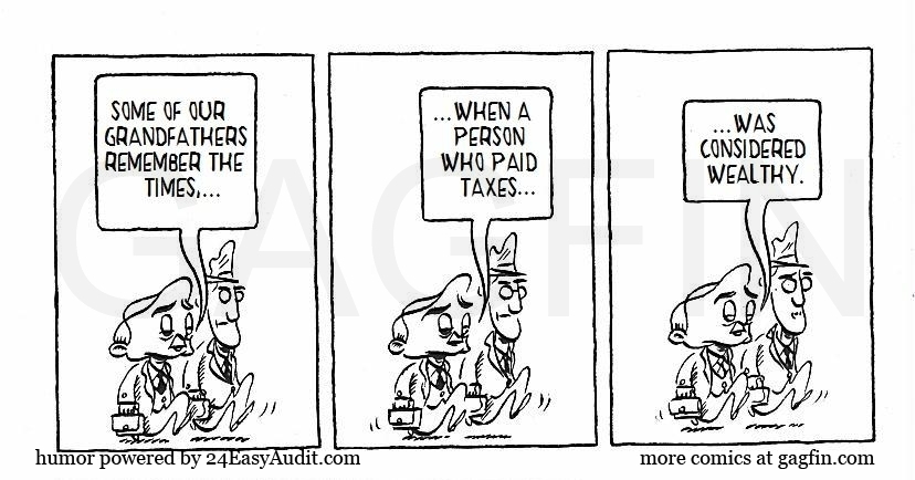 How do taxes affect the wealth?